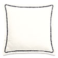 ANDES MITERED FRINGE DECORATIVE PILLOW