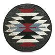 ANDES WOVEN TAMBOURINE PILLOW