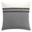 ANDES TRIM APPLIQUE DECORATIVE PILLOW