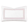 BLASS TICKING DECORATIVE PILLOW IN PETAL