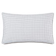 MALAYA GINGHAM DECORATIVE PILLOW IN HAZE