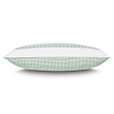 MALAYA GINGHAM DECORATIVE PILLOW IN LEAF