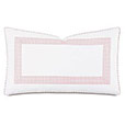 MALAYA GINGHAM DECORATIVE PILLOW IN PETAL