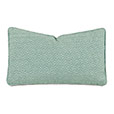 Nigel Greek Key Decorative Pillow in Celadon