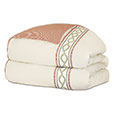 Marguerite Embroidered Tape Duvet Cover