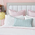 MALAYA GINGHAM EURO SHAM IN PETAL