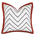 Percival Chevron Euro Sham