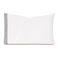 BLASS TICKING PILLOWCASE IN BLACK