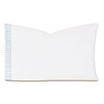 BLASS TICKING PILLOWCASE IN SEA