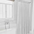 BLASS TICKING SHOWER CURTAIN IN FAWN