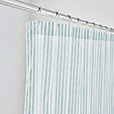 BLASS TICKING SHOWER CURTAIN IN SEA