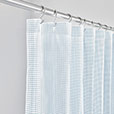 MALAYA GINGHAM SHOWER CURTAIN IN SKY