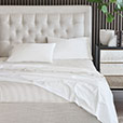 BLASS TICKING SHEET SET IN FAWN