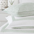 BLASS TICKING STANDARD SHAM IN LEAF