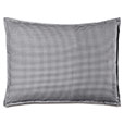 MALAYA GINGHAM STANDARD SHAM IN BLACK