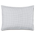 MALAYA GINGHAM STANDARD SHAM IN HAZE