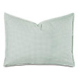 MALAYA GINGHAM STANDARD SHAM IN LEAF