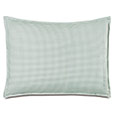 MALAYA GINGHAM STANDARD SHAM IN LEAF