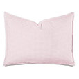 MALAYA GINGHAM STANDARD SHAM IN PETAL