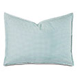 MALAYA GINGHAM STANDARD SHAM IN SEA