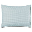 MALAYA GINGHAM STANDARD SHAM IN SEA