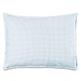 MALAYA GINGHAM STANDARD SHAM IN SKY