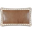 Aiden Faux Leather Decorative Pillow