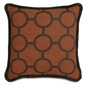 Albers With Brush Fringe Decorative Pillow