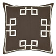 Resort Clay Fret Accent Pillow