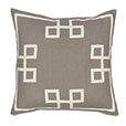 Resort Stone Fret Accent Pillow