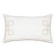 Resort Shell Fret Accent Pillow