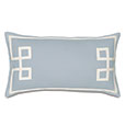 Resort Sky Fret Accent Pillow