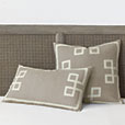 Resort Stone Fret Accent Pillow