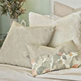 EVELINA FAUX LEATHER DECORATIVE PILLOW
