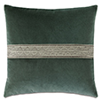 Echo Trim Applique Decorative Pillow