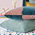 Charlie Colorblock Decorative Pillow