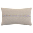 OLIVER NAILHEADS DECORATIVE PILLOW