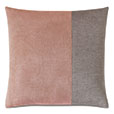 Fossil Color Block Decorative Pillow