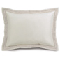 Arden: Lauden Snow With Flange Decorative Pillow