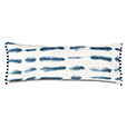 Saya Beaded Trim Decorative Pillow