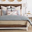 Minnow Brush Fringe Decorative Pillow