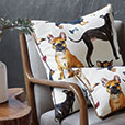 Tompkins Dog Print Decorative Pillow