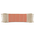 Siesta Fringe Decorative Pillow  in Papaya