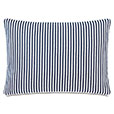 Villa Reversible Decorative Pillow in Navy