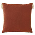 Seydou Color Block Decorative Pillow in Black