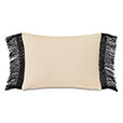 Seydou Fringe Decorative Pillow in Natural