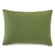 Plage Striped Decorative Pillow in Moss