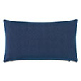 Plisse Pleated Decorative PIllow in Indigo