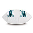 Tamaya Pintuck Decorative Pillow in Teal