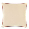 Belleair Zipper Decorative Pillow in Black
